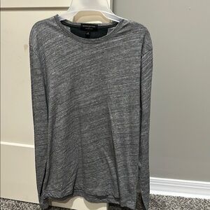 Banana Republic Gray Long Sleeve Tee